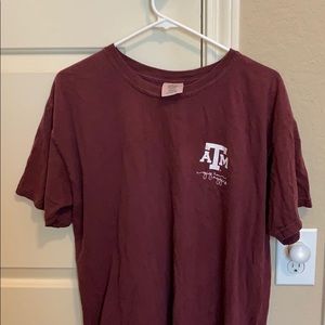 Texas A&M comfort colors t-shirt